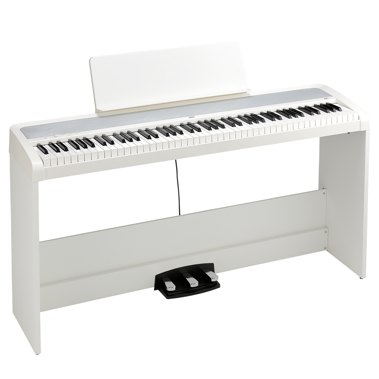 B2+SP BK – Digital Piano with Stand and 3-Pedal Unit, Black